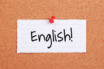 English Learning Concept