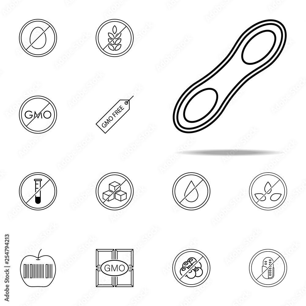 Aufkleber soa free icon. gmo icons universal set for web and mobile