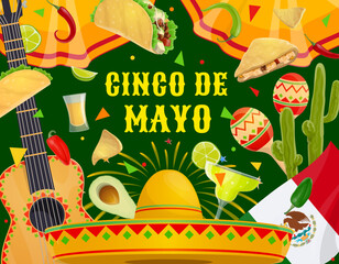 Mexican Cinco de Mayo celebration fiesta symbols