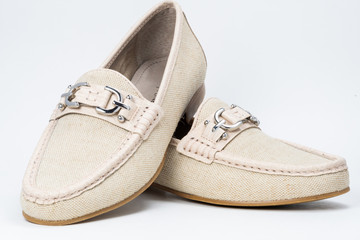 Ladie's canvas loafer