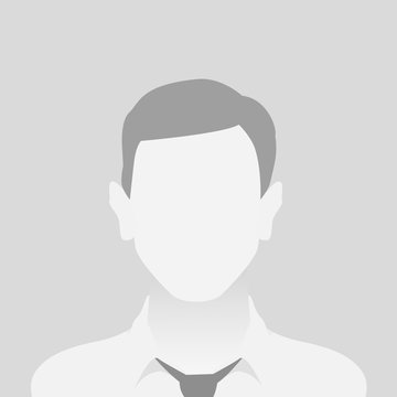 Person gray photo placeholder man