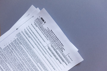 IRS Form 4506-T. Request for Tax Transcript