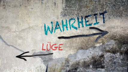 Schild 391 - Wahrheit