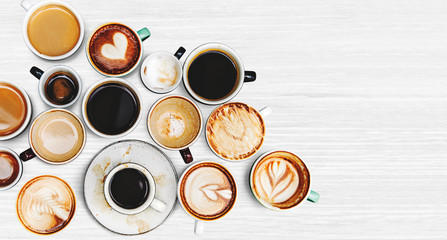 Coffee cup collection