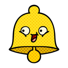 comic book style cartoon bell