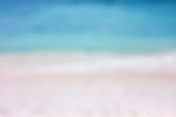 Fototapeta na wymiar Summer background with sea and sand. Tropical landscape