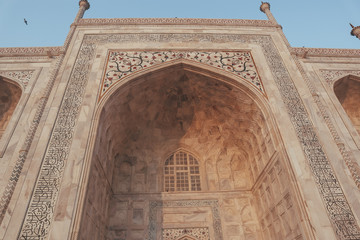 Beautiful Arch at the Taj