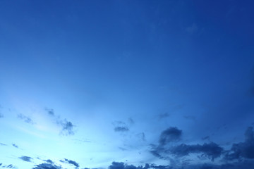 black cloud on blue night sky