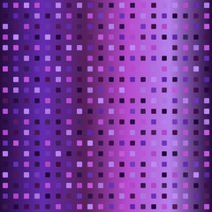 Glowing square pattern. Seamless vector