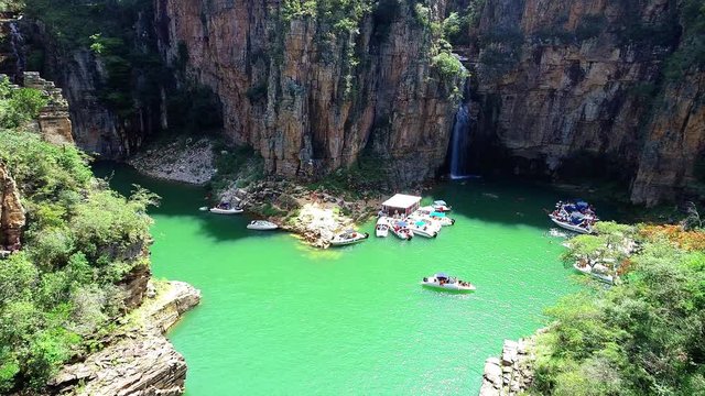 River view of Vale dos Tucanos in Capitolio, Minas Gerais, Brazil. River view of Vale dos Tucanos in Capitolio, Minas Gerais, Brazil. River view of Vale dos Tucanos in Capitolio, Minas Gerais.