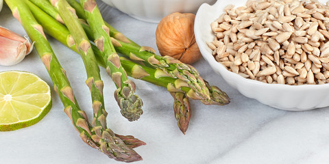 Vegetables food background.