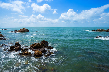 Beautiful the sea at Hat chao lao beach in Chanthaburi, Thailand.