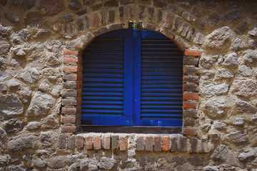 Fototapeta na wymiar La ventana azul