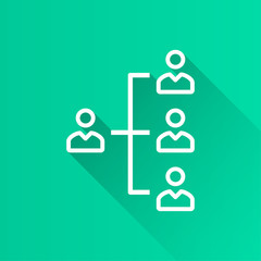 Conference - vector icon for graphic and web design.