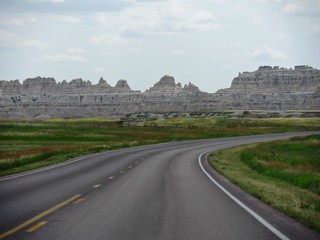 Badlands National Park in South Dakota provides breaktaking views of land formations which grows more incredible the deeper you drive in. 