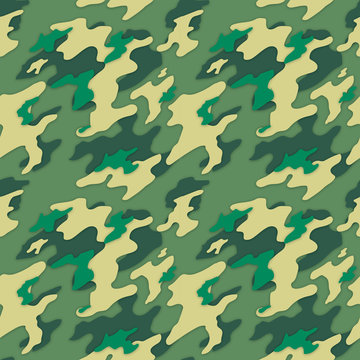 Green Camouflage pattern background