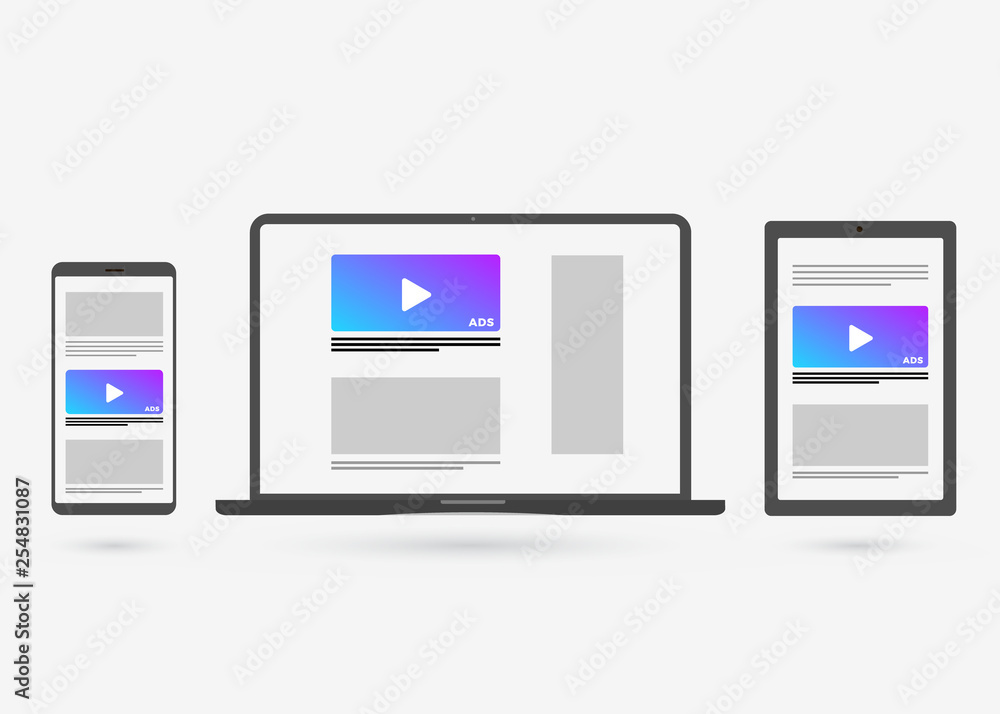 Aufkleber marketing strategy in multi-digital platform - cross-device tracking advertising and multi targeting