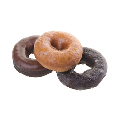 donut or donut with concept on a background.