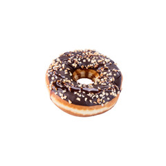 donut or donut with concept on a background.