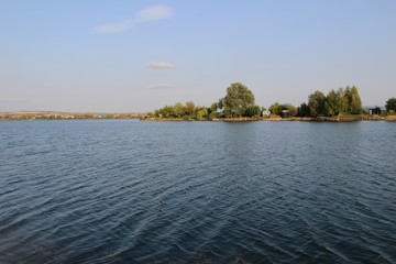 Lake, Ostrozska Nova Ves, Czech republic