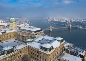 Panorama of Budapest Hungary