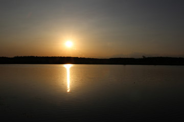 Fototapeta na wymiar Lake, Ostrozska Nova Ves, Czech republic