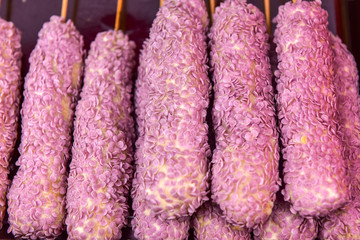 Chinese snacks on the market