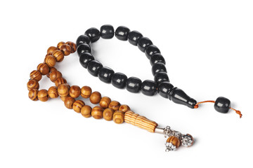 Rosary Isolated on white background