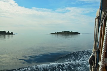 Croatia-view of a islands of Kornat in the Kornati National Park