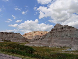 Badlands National Park is one of the top attractions in South Dakota, USA.