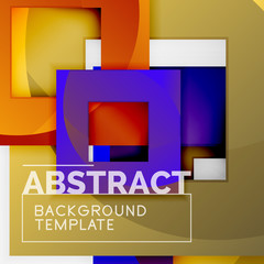 Modern geometric abstract background