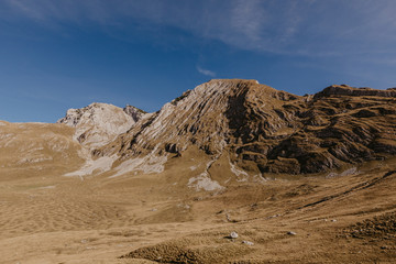 Wonderful view to mountains in the national park Durmitor in Montenegro, Balkans. Europe. Beauty world. - Image.
