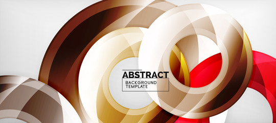 Modern geometrical abstract background, vector design