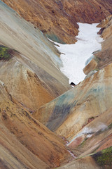 in den bunten Bergen, Landmannalaugar, Island