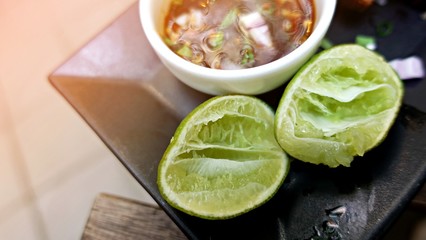 Spicy sauce, Chili in fish sauce, sauce thai style can eat with anything thai food