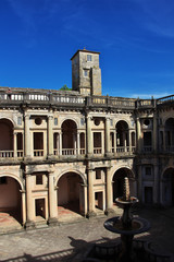 Tomar castle of the knights Templar, Portugal