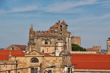 Tomar castle of the knights Templar, Portugal