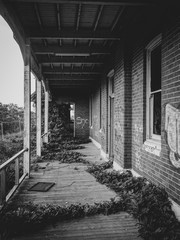 abandoned building