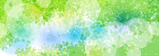 緑の植物と木漏れ日 Wall Mural Wallpaper Murals Umiberry