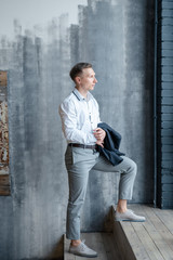 portrait of young man