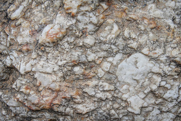 Rock nature patterns of white , brown  and gray marble  texture for background