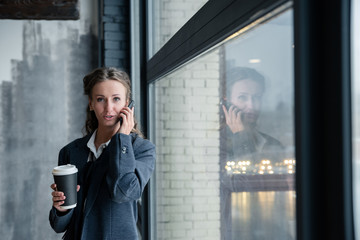 businessman talking on the phone