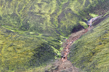 die Landmannalaugar ist nicht nur bunt, Island