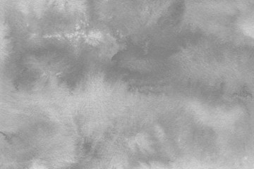 Colorful spring watercolor texture with abstract washes and brush strokes on the white paper background. Chaotic abstract organic design.