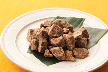 黒糖　Japanese raw sugar