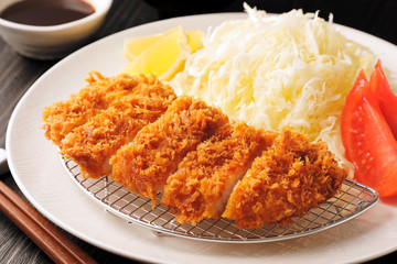 とんかつ　Japanese pork cutlet Tonkatsu