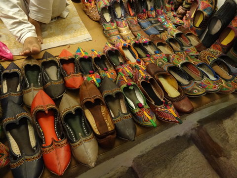 shoes at the market