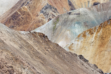 in den bunten Bergen, Landmannalaugar, Island
