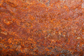 sheet of rusty metal. old oxidized background