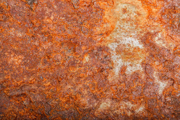 sheet of rusty metal. old oxidized background